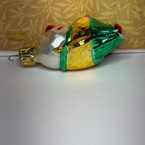 Glass Circus Clown Blown Christmas Holiday Ornament Germany - Picture 3 of 7